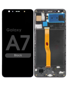 Incell - LCD Screen and Digitizer Assembly w/ Frame for Samsung Galaxy A7 (A750 / 2018) (Black)