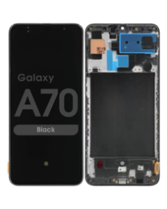 Incell - LCD Screen and Digitizer Assembly w/ Frame for Samsung Galaxy A70 (A705 / 2019) (Black)