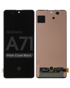 OLED Screen and Digitizer Assembly for Samsung Galaxy A71 (A715) (No Frame) (Prism Crush Black)
