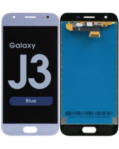Refurbished - LCD Screen and Digitizer Assembly for Samsung Galaxy J3 (J337 / 2018) (No Frame) (Blue)