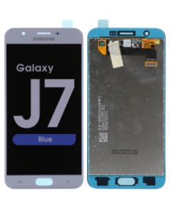LCD Screen and Digitizer Assembly for Samsung Galaxy J7 (J737) (No Frame) (Blue)