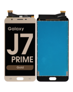 LCD Screen and Digitizer Assembly for Samsung Galaxy J7 Prime (G610) (No Frame) (Gold)