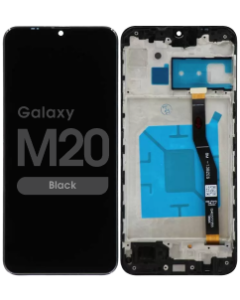Incell - LCD Screen and Digitizer Assembly w/ Frame for Samsung Galaxy M20 (M205 / 2019) (Black)