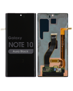 Refurbished - OLED Screen and Digitizer Assembly for Samsung Galaxy Note 10 (N970) (No Frame) (Aura Black)