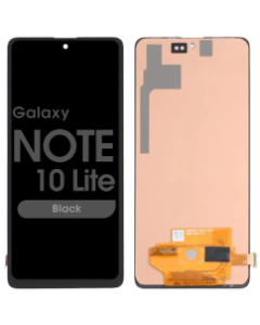 Aftermarket - Soft OLED Screen and Digitizer Assembly for Samsung Galaxy Note 10 Lite (N770) (Without Stylus Flex) (No Frame) (Black)