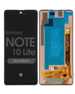 Refurbished - OLED Screen and Digitizer Assembly for Samsung Galaxy Note 10 Lite (N770) (No Frame) (Aura Black)