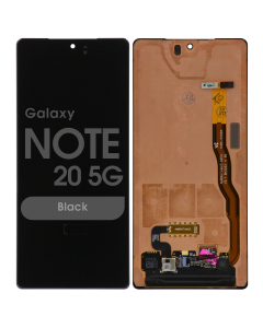 Refurbished - OLED Screen and Digitizer Assembly for Samsung Galaxy Note 20 5G (N980) (No Frame) (Black)