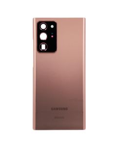OEM Pull - Back Cover w/ Adhesive / Camera Lens for Samsung Galaxy Note 20 Ultra 5G (N985 / N986) (Mystic Bronze)