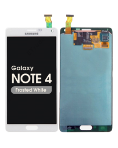 Refurbished - OLED Screen and Digitizer Assembly for Samsung Galaxy Note 4 (N910) (No Frame) (Frosted White)