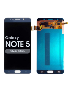 Refurbished - OLED Screen and Digitizer Assembly for Samsung Galaxy Note 5 (N920) (No Frame) (Silver Titan)