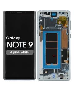 Aftermarket - OLED Screen and Digitizer Assembly w/ Frame for Samsung Galaxy Note 9 (N960) (Alpine White)