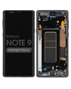 Refurbished - OLED Screen and Digitizer Assembly w/ Frame for Samsung Galaxy Note 9 (N960) (Midnight Black)