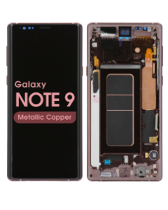 Refurbished - OLED Screen and Digitizer Assembly w/ Frame for Samsung Galaxy Note 9 (N960) (Metallic Copper)