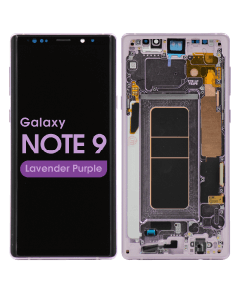 Refurbished - OLED Screen and Digitizer Assembly w/ Frame for Samsung Galaxy Note 9 (N960) (Lavender Purple)