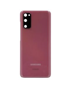 OEM Pull - Back Cover w/ Camera Lens for Samsung Galaxy S20 (G980) (Cloud Pink) 