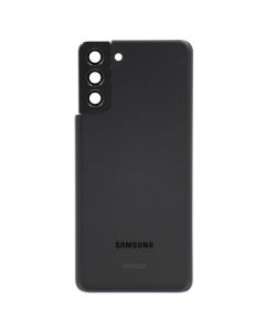 OEM Pull - Back Cover w/ Camera Lens for Samsung Galaxy S21 Plus 5G (G995) (Phantom Black)