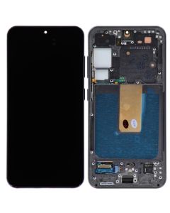 Refurbished - OLED Screen and Digitizer Assembly w/ Frame for Samsung Galaxy S23 5G (S911) (US / International Version) (Phantom Black)