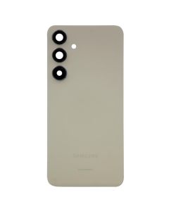 OEM Pull - Back Cover w/ Camera Lens for Samsung Galaxy S24 Plus 5G (S926) (Amber Yellow)