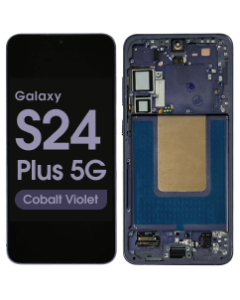 Refurbished - OLED Screen and Digitizer Assembly w/ Frame for Samsung Galaxy S24 Plus 5G (S926) (US Version / International) (Cobalt Violet)