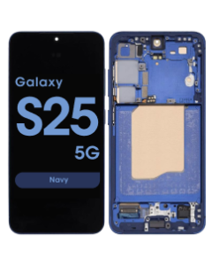 Service Pack - OLED Screen and Digitizer Assembly w/ Frame for Samsung Galaxy S25 5G (S931) (US / International Version) (Navy)