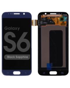 Refurbished - OLED Screen and Digitizer Assembly for Samsung Galaxy S6 (G920) (No Frame) (Black Sapphire)
