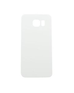 Back Cover for Samsung Galaxy S6 (G920) (No Logo) (White Pearl)