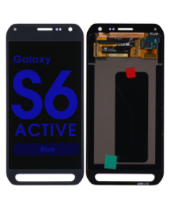 Refurbished - OLED Screen and Digitizer Assembly for Samsung Galaxy S6 Active (G890) (No Frame) (Blue)