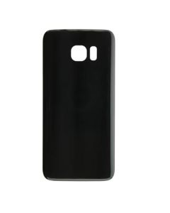 Back Cover w/ Adhesive / Camera Lens for Samsung Galaxy S7 Edge (G935) (No Logo) (Black)