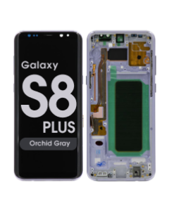 Aftermarket - OLED Screen and Digitizer Assembly w/ Frame for Samsung Galaxy S8 Plus (G955) (Orchid Gray)