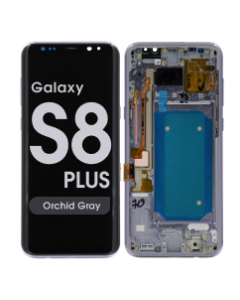 Refurbished - OLED Screen and Digitizer Assembly w/ Frame for Samsung Galaxy S8 Plus (G955) (Orchid Gray)