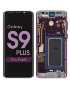 Aftermarket - OLED Screen and Digitizer Assembly w/ Frame for Samsung Galaxy S9 Plus (G965) (Lilac Purple)