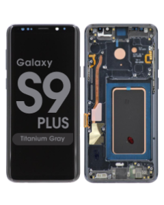 Aftermarket - OLED Screen and Digitizer Assembly w/ Frame for Samsung Galaxy S9 Plus (G965) (Titanium Gray)