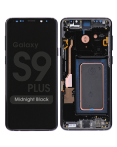 Refurbished - OLED Screen and Digitizer Assembly w/ Frame for Samsung Galaxy S9 Plus (G965) (Midnight Black)