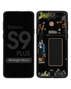 Service Pack - OLED Screen and Digitizer Assembly w/ Frame for Samsung Galaxy S9 Plus (G965) (Midnight Black)