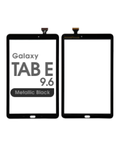 Glass and Digitizer Touch Panel for Samsung Galaxy Tab E 9.6 (T560) (Metallic Black)