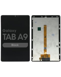 Refurbished - LCD Screen and Digitizer Assembly for Samsung Galaxy Tab A9 (X110 / X115 / 2023) (No Frame) (Black)
