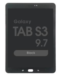 Refurbished - LCD Screen and Digitizer Assembly for Samsung Galaxy Tab S3 9.7 (T820 / T825 / T827) (No Frame) (Black)
