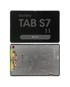 Refurbished - LCD Screen and Digitizer Assembly for Samsung Galaxy Tab S7 11 (T870 / T875 / T875 / T879) / Tab S8 11 (X700 / X706) (No Frame) (Black)