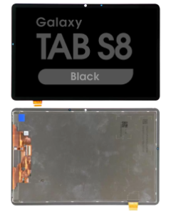 Refurbished - LCD Screen and Digitizer Assembly for Samsung Galaxy Tab S8 (X700/X706) (No Frame)
