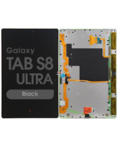 Refurbished - OLED Screen and Digitizer Assembly for Samsung Galaxy Tab S8 Ultra (X900 / X906 - 2022) (No Frame) (Black)