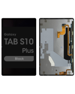 Service Pack - OLED Screen and Digitizer Assembly for Samsung Tab S10 Plus (X820 / X826 - 2024) (Black) (No Frame) (Black)