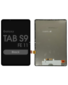 Refurbished - LCD Screen and Digitizer Assembly for Samsung Galaxy Tab S9 FE 11"(X510 / X516 / 2023) (No Frame) (Black)