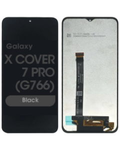 Refurbished - LCD Screen and Digitizer Assembly for Samsung Galaxy XCover7 Pro (G766) (No Frame) (Black)