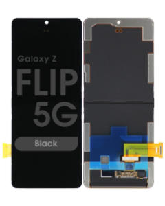 Service Pack - OLED Screen and Digitizer Assembly for Samsung Galaxy Z Flip 5G (F707) (Main Screen) (No Frame)
