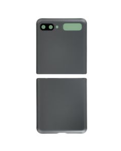 Back Cover w/ Adhesive / Camera Lens for Samsung Galaxy Z Flip 5G (1st Gen) (F707) (Mystic Gray)