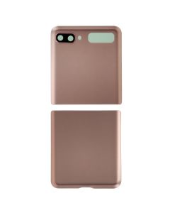 Back Cover w/ Adhesive / Camera Lens for Samsung Galaxy Z Flip 5G (1st Gen) (F707) (Mystic Bronze)