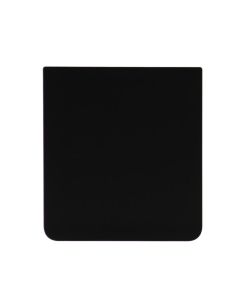 Bottom Back Cover w/ Adhesive for Samsung Galaxy Z Flip7 5G (F766) (No Logo) (Jetblack)