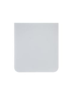 Bottom Rear Cover w/ Adhesive for Samsung Galaxy Z Flip7 FE 5G (F761) (No Logo) (White)
