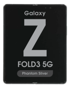 Service Pack - OLED Screen and Digitizer Assembly w/ Frame for Samsung Galaxy Z Fold3 5G (International Version) (Phantom Silver)