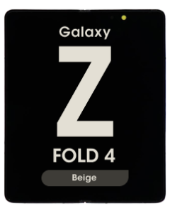 OEM Pull - OLED Screen and Digitizer Assembly w/ Frame for Samsung Galaxy Z Fold 4 (F936) (US Version) (Main Screen) (Grade B) (Beige)